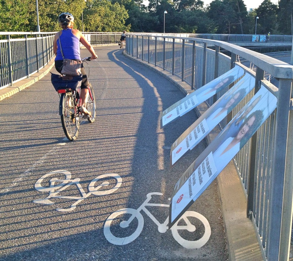 Tranebergsbron valaffisch