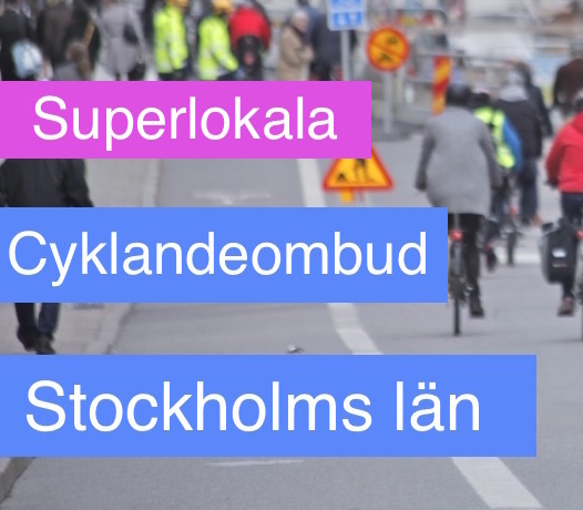 Superlokala cyklandeombud i Stockholms län